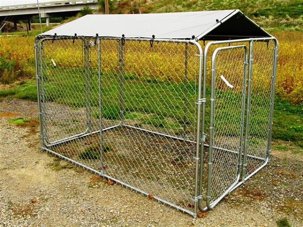 b.KENNEL COVER 7.5 x 10 Basic Kit - 2 truss