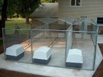 a Kennel Cover Kit 6 x 8 Standard Heavy