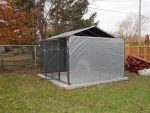 Clear side tarp 8x16